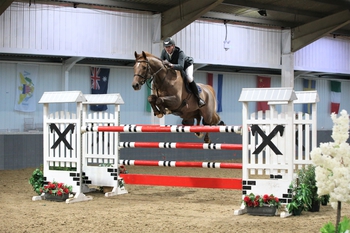 Tim Davies secures the Winter Grand Prix at The College Equestrian Centre, Keysoe 